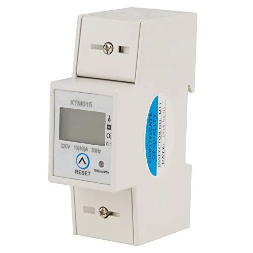 Digitaler Energiezähler 1 Phasen 220 V 10 (40) A