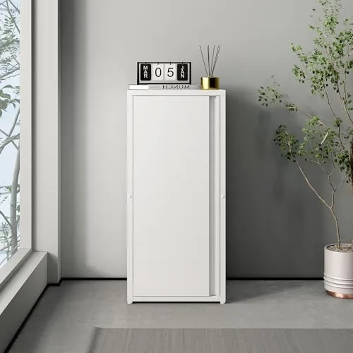 [en.casa] Metallschrank Burlöv - Aktenschrank mit 2 höhenverstellbaren Ablagen - Büroschrank in stilvollem Industriedesign, ideal für eine organisierte Arbeitsumgebung mit flexibler Stauraumnutzung.