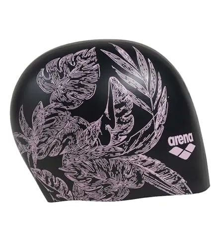 Arena Herren Sirene Badekappe, Cecilia Black, Einheitsgröße in schwarz von Arena