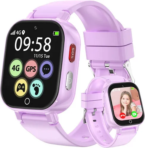 Alutoria Smartwatch (3,6 cm, sim-karte), Kinder Smartwatch mit 4G