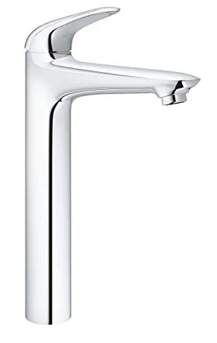 GROHE Wave Einhand-Waschtischarmatur - Touch-On-Wasserhähne für Badezimmerwaschbecken, wassersparend mit langlebiger Oberfläche für eine moderne und nachhaltige Badgestaltung.