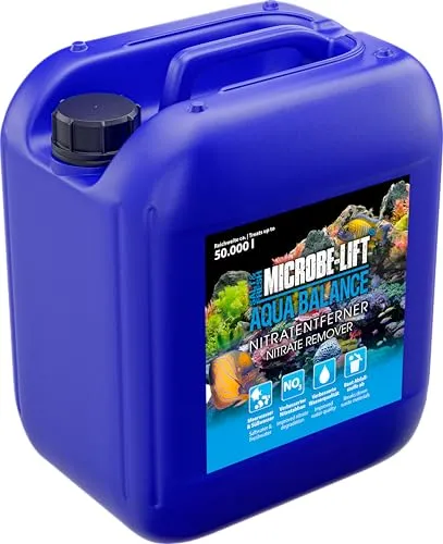 Aquarium Nitratentferner 5000 ml – biologisch gegen Nitrat, Algen & Trübstoffe – für Süß- & Meerwasser – verbessert Wasserqualität & Ökosystem – ARKA Aqua Balance