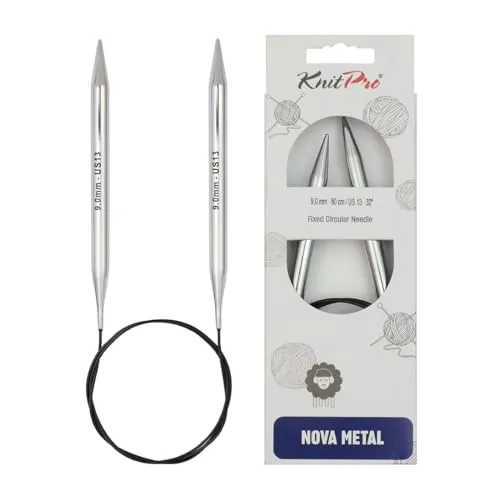 KnitPro - Nova Fix (150 cm x 9,00 mm) Kreisnadeln - 1 Einheit
