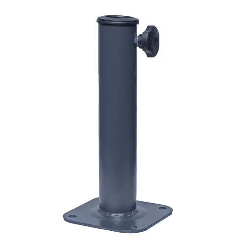 HWC-A96 Schirmständer für Sonnenschirm - Sonnenschirmständer aus robustem Stahl, geeignet für Schirmstämme von 38-48 mm Durchmesser, ideal für stabilen Halt im Garten oder auf der Terrasse.