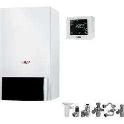 WOLF Gas-Heizwert-Kombitherme CGU-2K-18, 18 kW, Erdgas L/LL