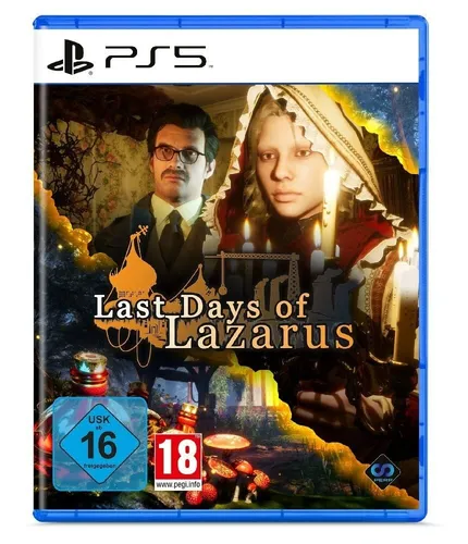 Last Days of Lazarus - PS5, Neu & OVP - PC- & Videospiele, spannendes Horror-Adventure mit fesselnder Story und einzigartiger Atmosphäre für die PlayStation 5.