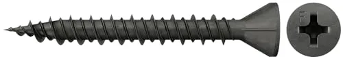 fischer Gipsfaserplattenschraube 3,9 x 30 - Verbindungsschraube für Gipsfaserplatten, mit HiLo-Gewinde für schnelles Einschrauben und stabilen Halt, ideal für Trockenbaukonstruktionen.