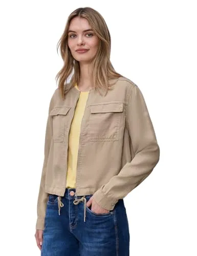 STREET ONE Kurzjacke mit Brusttasche in beige von Street One