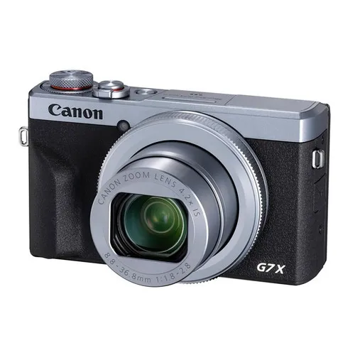 Canon PowerShot G7 X Mark III - Kompaktkamera mit 20.1MP - Digitalkamera mit 4K Filmaufnahmen, Touchscreen und WLAN-fähig. Ideal für kreative Fotografie und unterwegs.