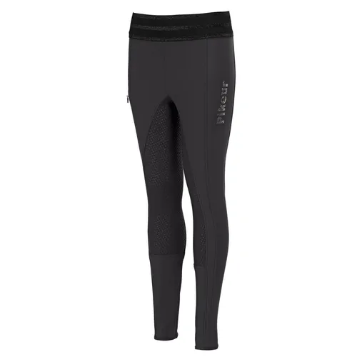 Pikeur Anthracite 140 Reitleggings Kinder Ida Grip Athleisure Ganzbesatz Classic