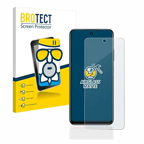 BROTECT Entspiegelungs Schutzglas für Xiaomi Redmi Note 10 5G Schutzfolie Panzer Folie Glas Matt [Extrem Kratzfest 9H, Anti-Reflex, Anti-Fingerprint]