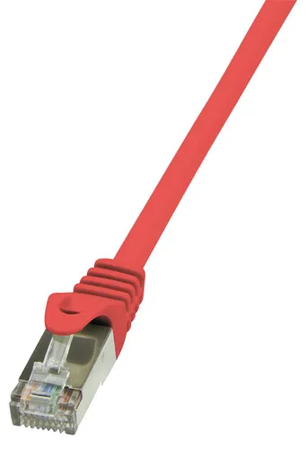 LogiLink 3m Cat.5e F/UTP, 3 m, Cat5e, F/UTP (FTP), RJ-45, RJ-45, Rot