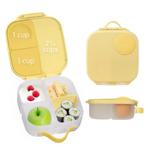 B.Box Mini Lunchbox Pausenbox Lemon Twist 1 St.