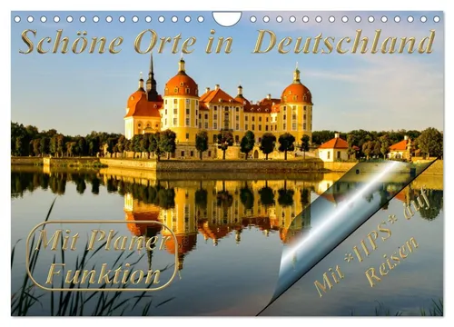 Schöne Orte in Deutschland Wandkalender 2027 DIN A4 quer