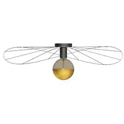Sollux TH.013CZ ESKOLA 70 Wandleuchte / Deckenleuchte schwarz - Moderne Lampen für stilvolle Beleuchtung, vielseitig einsetzbar als Wandleuchte oder Deckenleuchte.