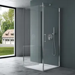 Mai & Mai Grossraumdusche Rav36UK – Duschkabine aus ESG-Sicherheitsglas - Duschkabine aus 8mm ESG-Sicherheitsglas mit NANO-Beschichtung für einfache Reinigung, ideal für moderne Badezimmer. Eckmontage und edles Design mit Aluminium-Rahmen.