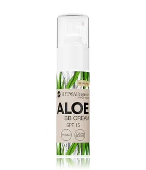 Bell HYPOAllergenic Aloe BB Cream SPF 15 - Nr. 03 Natural - BB Cream mit LSF 15, vereint Pflege und Foundation für einen gesunden Teint. Enthält kühlenden Aloe Vera-Saft und ist ideal für empfindliche Haut. Vegan und dermatologisch getestet.
