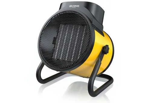 Brandson Heizlüfter 3000 W – Robuster Bauheizer mit Metallgehäuse