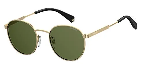 Polaroid PLD 2053/S Sonnenbrille, Mehrfarbig (Goldgreen) - Sportbrillen mit polarisierten Gläsern für optimalen UV-Schutz und klare Sicht, ideal für aktive Tage im Freien.
