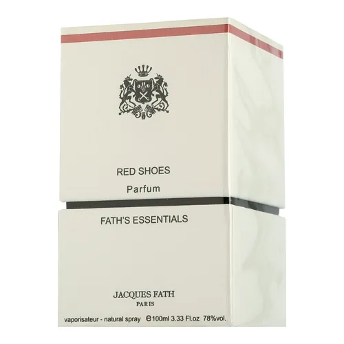 Jacques Fath's Essentials - Red Shoes Parfum Natural Spray 100ml - Damenparfum mit 100 ml, verleiht einen einzigartigen, verführerischen Duft und ist ideal für besondere Anlässe.