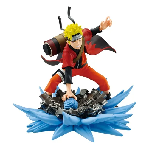 Banpresto BP29496P Naruto Uzumaki Actionfigur - Handgefertigte Sammelfigur (12 cm) aus PVC, ideal für Anime-Fans. Lieferung in versiegelter Box mit Basisständer, perfekt zum Ausstellen und Sammeln.