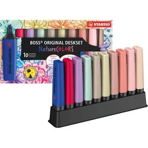 Markierstifte & Textmarker Schwarz von STABILO