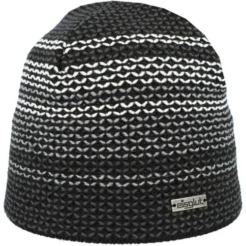 Eisglut Unisex Arrono Mütze, Schwarz, Einheitsgröße EU - Hüte, Mützen & Caps für Damen - Hochwertige Strickmütze aus 70% Polyacryl und 30% Wolle mit weichem Microfleece-Innenband für optimalen Tragekomfort.