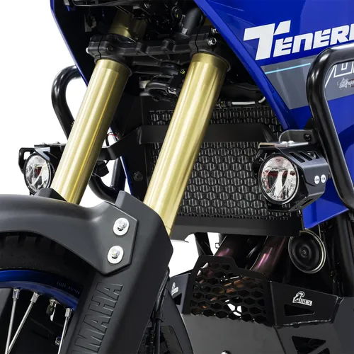 LED Zusatzscheinwerferset für Yamaha Ténéré 700 mit Halteset - Hochwertige LED Zusatzscheinwerfer für optimale Sicht bei Fahrten im Nebel. Einfache Montage, flexibel einstellbarer Neigungswinkel und langlebige Technik sorgen für Sicherheit und Komfort auf der Straße.