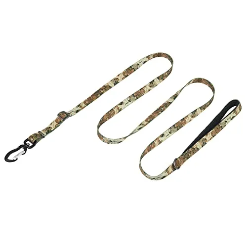 Hyhug Pets Hundeleine aus Polyester, verstellbare Länge, mit stabilen Aluminiumhaken, leicht und stark, superweicher Griff, geeignet für die Suche nach fortschrittlicher Perfekter Leine. (klein