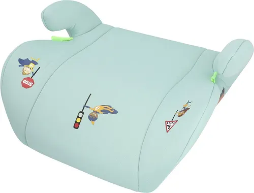 cartrend Kids Kindersitzerhöhung - Ergonomisch und sicher - Sitzauflage für Kinder 125–150 cm, zertifiziert nach DIN ECE R129 mit verbessertem Seitenaufprallschutz und bequemer Schaumstoff-Polsterung.