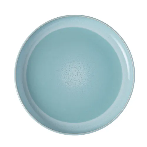 like. by Villeroy & Boch Perlemor Aqua Speiseteller 27 cm - Eleganter Speiseteller aus Porzellan in ansprechendem Blau, ideal für stilvolle Anlässe und den täglichen Gebrauch. Genießen Sie Ihre Mahlzeiten auf einem hochwertigen Teller!