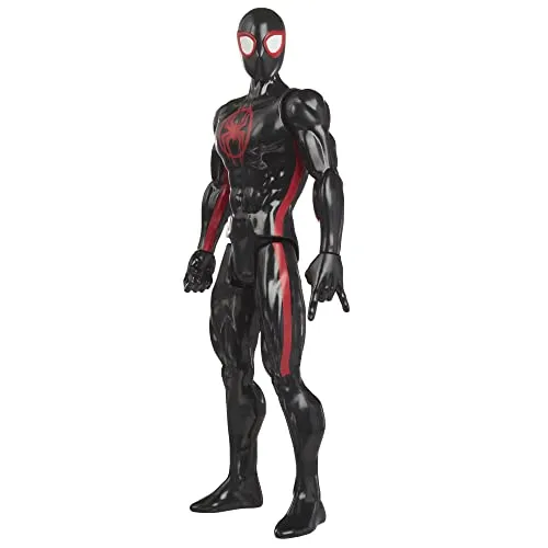 Spider-Man Marvel Miles Morales - 30 cm große Actionfigur, inspiriert von Across the Spider-Verse, ideal für Kinder ab 4 Jahren und beweglich für fantasievolle Abenteuer