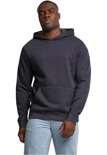Urban Classics Herren Kapuzenpullover Basic Essential Hoody - Kapuzenpullover für Herren, klassischer Style mit bequemer Kängurutasche, erhältlich in Größen S - 5XL, ideal für lässige Outfits und Freizeitaktivitäten.
