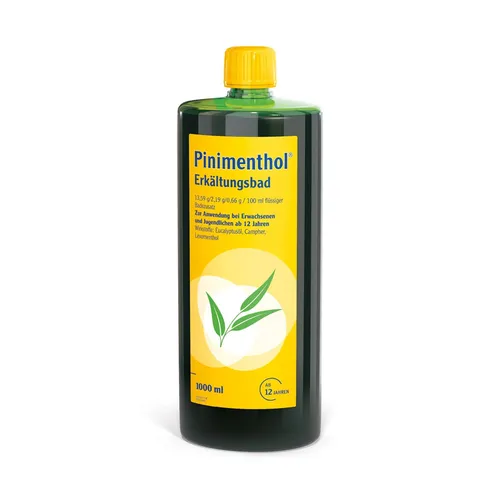 Pinimenthol Erkältungsbad 1000 ml von Dr. Willmar Schwabe