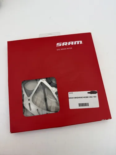 SRAM HS2 Center Lock Bremsscheibe 180 mm - Bremsscheiben für optimale Bremsleistung, ideal für Mountainbikes und sportliche Fahrer, erhältlich bei bike-components.de.