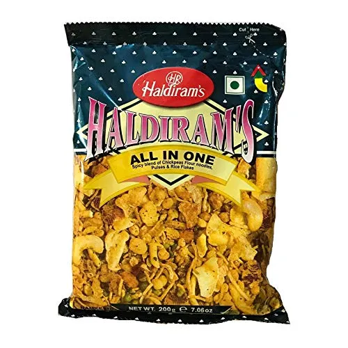 Haldiram All in One namkeen Snacks - 200g - 3er-Packung