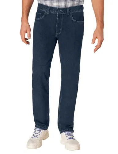 PIONEER AUTHENTIC JEANS Herren Jeans Ron | Regular Fit Dark Washed - Hochwertige Jeans im Regular Fit mit 5-Pocket-Design, ideal für lässige Outfits und bequemes Tragen.
