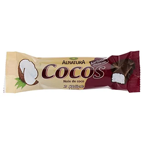Alnatura Bio Schokoriegel Cocos Zartbitter, 40 g von Alnatura