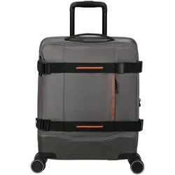 American Tourister Urban Track Spinner S - Handgepäck 55 cm, Grau - Handgepäck für 2 Tage: 41.5 L, leicht mit 2.7 KG und robustem ABS/PC-Boden. Mit TSA-Schloss und Großrädern für sanftes Rollen – ideal für stressfreies Reisen.