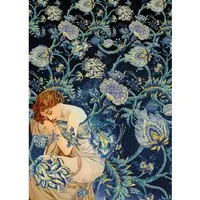 Fototapete Vlies HX4-037 Femme d'Or 4-tlg. 200 x 280 cm von Komar