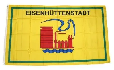 Fahne/Flagge Eisenhüttenstadt NEU 90 x 150 cm Flaggen