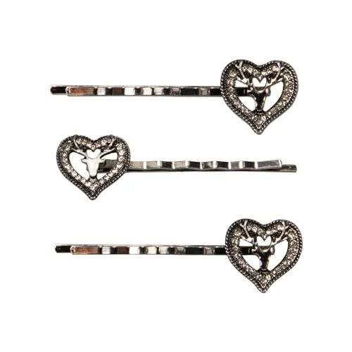 Haarklammern, -nadeln & -clips Silber von Alpenflüstern