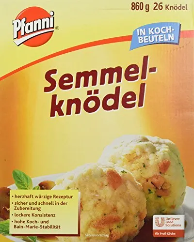 Pfanni Semmelknödel im Kochbeutel 860 g 26 Stück 1er Pack 1 x 0.86 kg