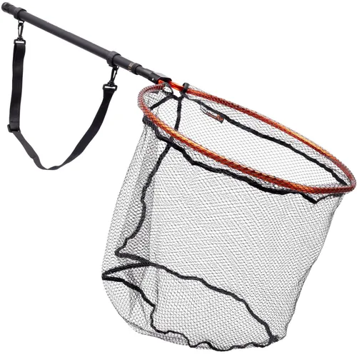 SAVAGE GEAR Easy-Fold Street Fishing Net S 71-250cm - Kescher & Netze, kompakt zusammenfaltbar für einfache Aufbewahrung und Transport, ideal für Street Fishing.