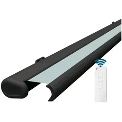 Eclipse Kassettenmarkise elektrische Vollkassettenmarkise 3x2,5m Anthrazit, freie Tuchwahl 300 cm x 250 cm