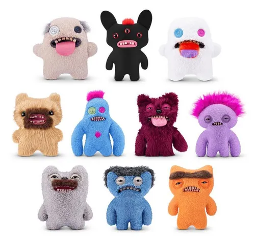 Fuggler - Hairy Fuggs Kuscheltier - Kuscheltier für Kinder ab 4 Jahren, mit einer Höhe von 230 mm – perfekt zum Spielen und Kuscheln für Kindergartenkinder!