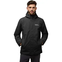 Jack Wolfskin Herren Altenberg 3in1 Jkt M in schwarz von Jack Wolfskin