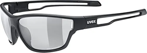Uvex sportstyle 806 V - Selbsttönende Outdoorbrille für Damen und Herren - Sportbrillen mit photochromer Scheibentechnologie für optimale Sicht in jeder Lichtsituation und 100% UV-Schutz. Ideal für aktive Outdoor-Abenteuer.
