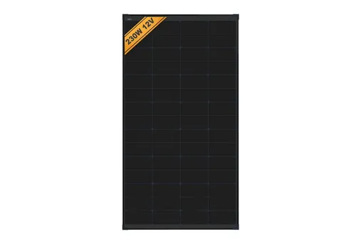 enjoy solar® Solarpanel HPBC 230W 12V – Hochleistungs-Solarmodul - Maximale Effizienz mit 21,9 % Wirkungsgrad und elegantem All-Black-Design. Ideal für mobile und stationäre Anwendungen, robust und wetterfest für zuverlässige Energieversorgung.
