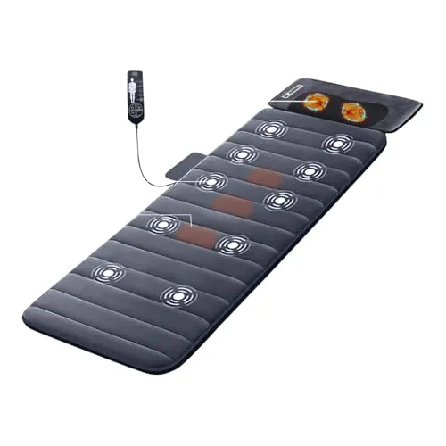 EUROtops Massagematte mit Nacken-Shiatsu und Wärmefunktion